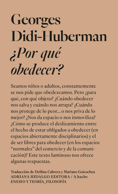 Produktbild: &iquest;Por qu&eacute; obedecer?