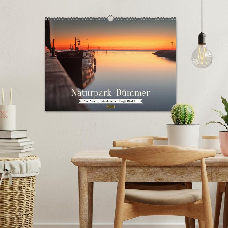 Produktbild: Naturpark D&uuml;mmer (Wandkalender 2026 DIN A3 quer), CALVENDO Monatskalender