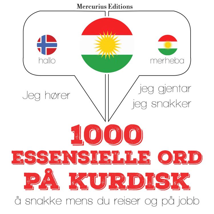 Produktbild: 1000 essensielle ord p&aring; kurdisk