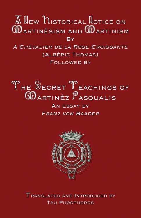 Produktbild: A New Historical Notice on Martin&egrave;sism and Martinism