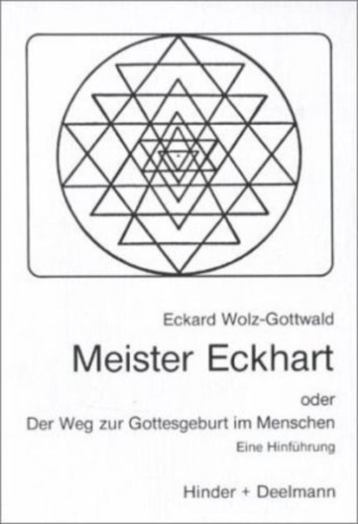 Produktbild: Wolz-Gottwald, E: Meister Eckhart