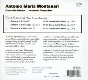 Produktbild: Montanari: Violinkonzerte