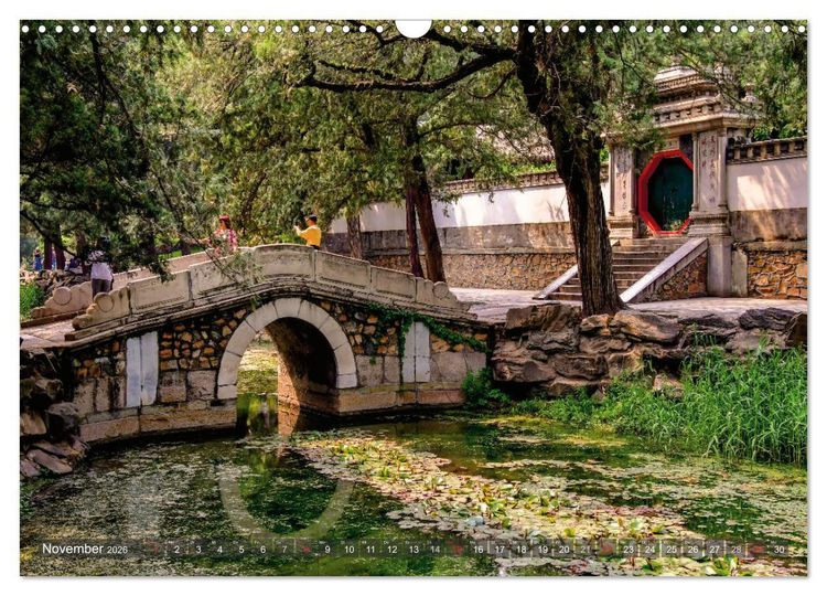 Produktbild: Pekings kaiserliche Pal&auml;ste und G&auml;rten (Wandkalender 2026 DIN A3 quer), CALVENDO Monatskalender
