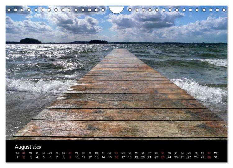 Produktbild: Zeit f&uuml;r... die Seenplatte Holsteinische Schweiz (Wandkalender 2026 DIN A4 quer), CALVENDO Monatskalender