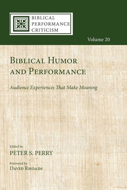 Produktbild: Biblical Humor and Performance