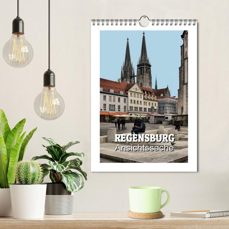 Produktbild: Regensburg - Ansichtssache (Wandkalender 2026 DIN A4 hoch), CALVENDO Monatskalender