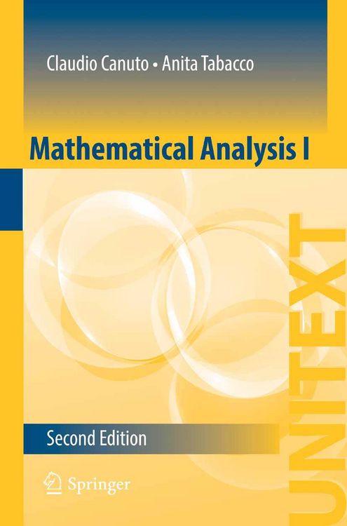 Produktbild: Mathematical Analysis I