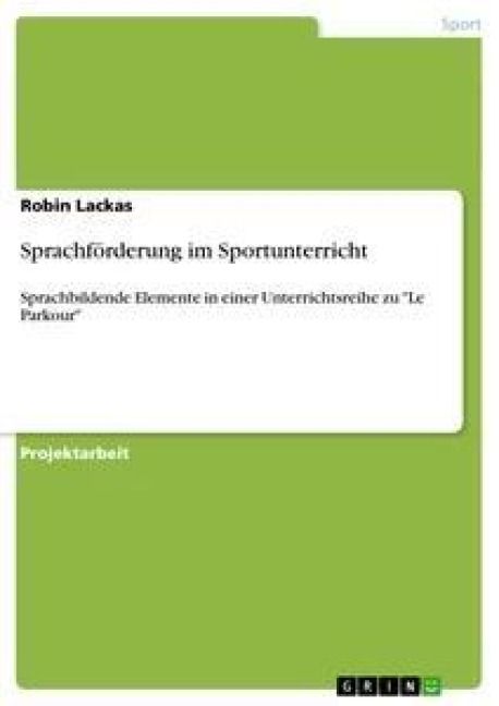 Produktbild: Sprachf&ouml;rderung im Sportunterricht