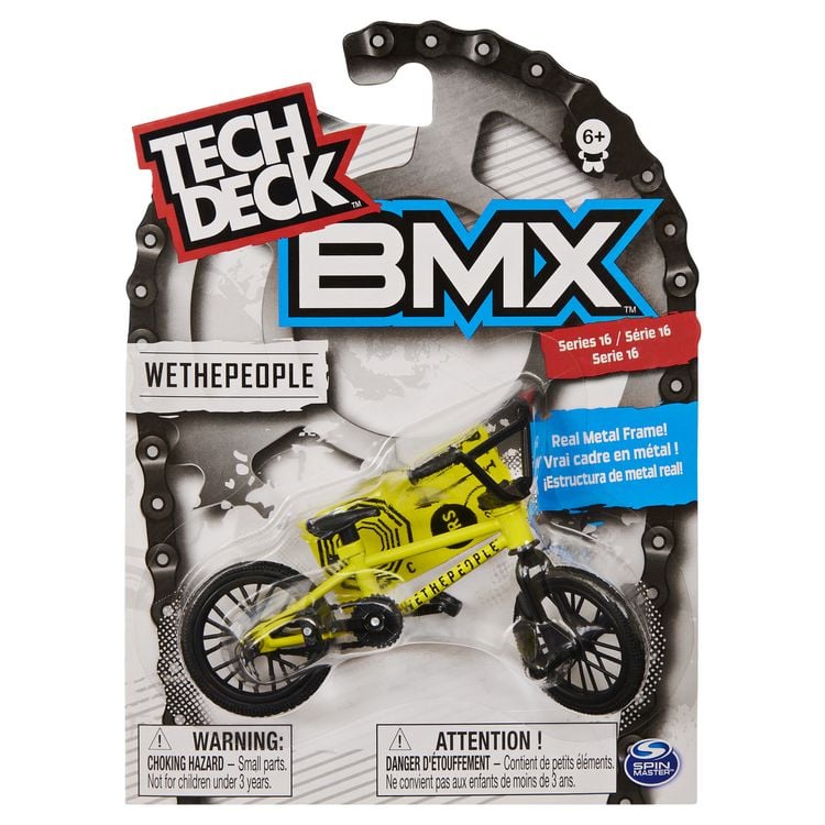 Produktbild: Tech Deck - BMX-Fingerfahrrad, authentisches Mini-BMX f&uuml;r Stunts, original Marken-Artwork, f&uuml;r Fingerakrobaten ab 6 Jahren, Zufallsauswahl