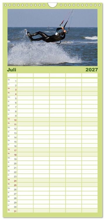 Produktbild: Familienplaner 2027 - Die Insel R&ouml;m&ouml; mit 5 Spalten (Wandkalender, 21 x 45 cm) CALVENDO