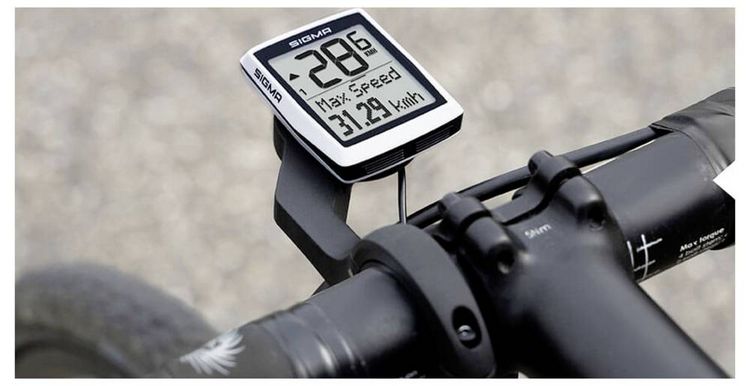 Produktbild: Sigma BC 12.0 WR Fahrradcomputer Kabel&uuml;bertragung mit Radsensor