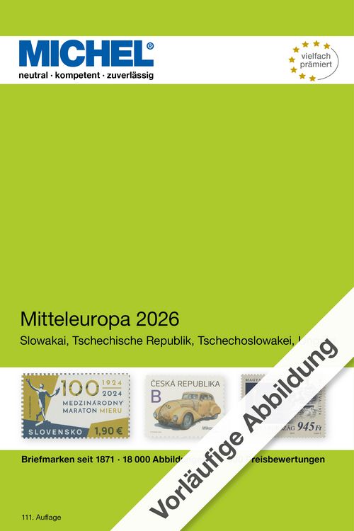 Produktbild: Mitteleuropa 2026