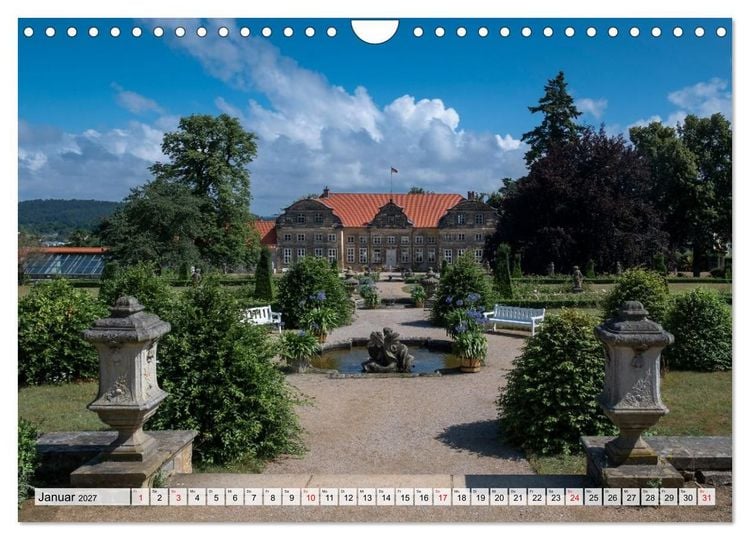 Produktbild: Blankenburg verzaubert - Die Bl&uuml;tenstadt im Harz (Wandkalender 2027 DIN A4 quer), CALVENDO Monatskalender