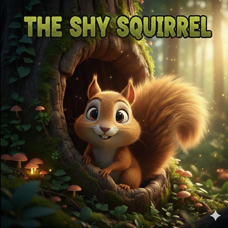 Produktbild: The Shy Squirrel A Heartwarming Children's Story About Bravery, Friendship, and Finding Your Voice