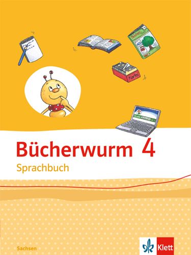 Produktbild: B&uuml;cherwurm Sprachbuch 4. Ausgabe f&uuml;r Sachsen