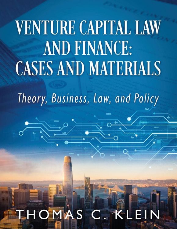 Produktbild: Venture Capital Law and Finance
