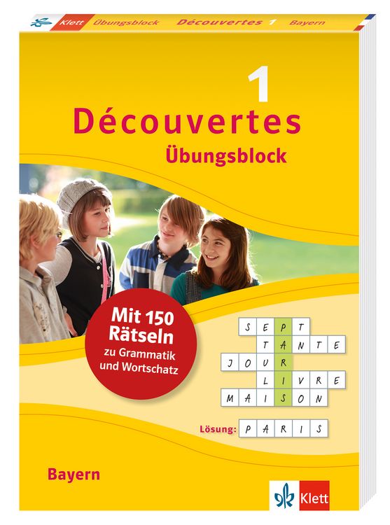 Produktbild: D&eacute;couvertes 1 Bayern (ab 2017) - &Uuml;bungsblock zum Schulbuch
