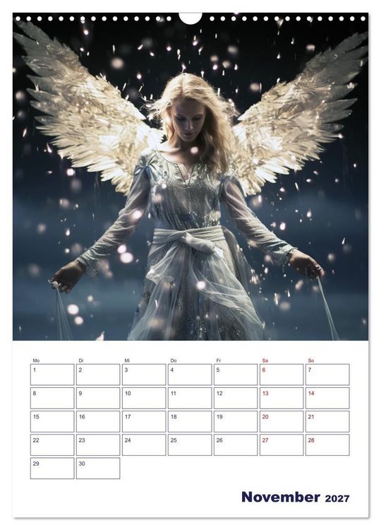 Produktbild: Die reine Sch&ouml;nheit der Engel (Wandkalender 2027 DIN A3 hoch), CALVENDO Monatskalender