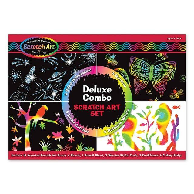 Kit d'art à gratter Melissa & Doug 3