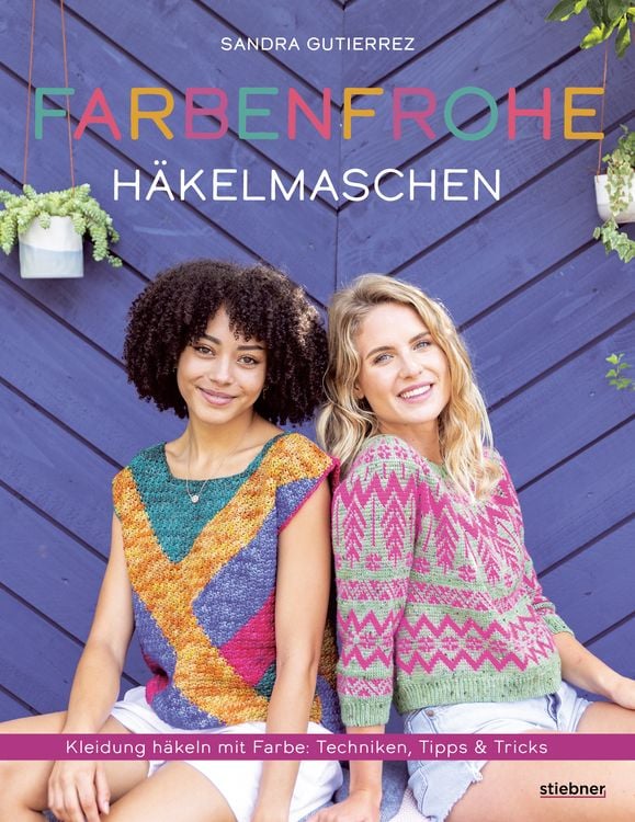 Produktbild: Farbenfrohe H&auml;kelmaschen