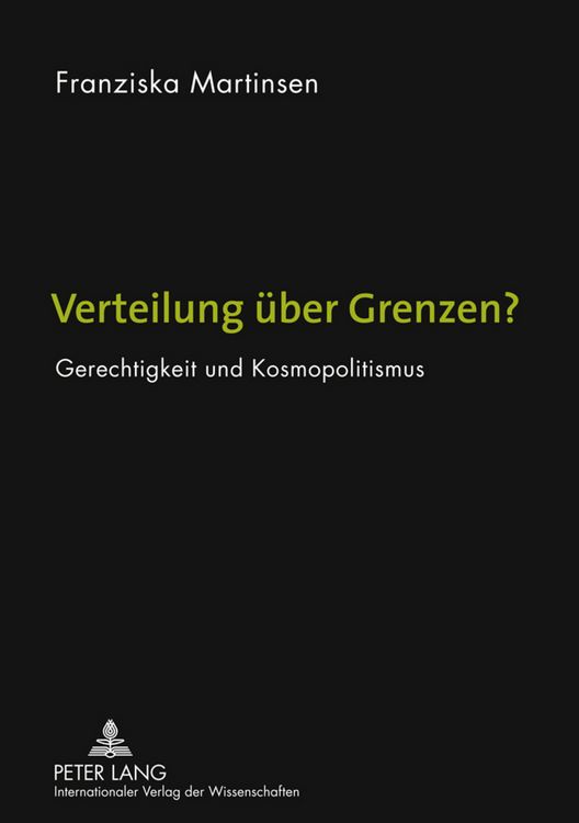 Produktbild: Verteilung ueber Grenzen?