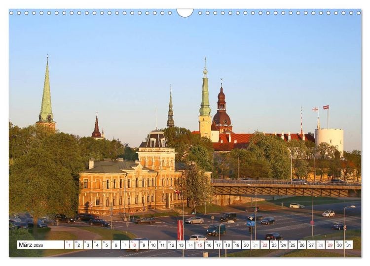 Produktbild: Landmarken der Ostsee (Wandkalender 2026 DIN A3 quer), CALVENDO Monatskalender