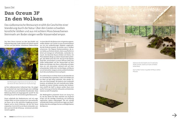 Produktbild: CRADLE Buch: Begr&uuml;nte Architektur