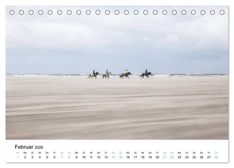 Produktbild: Lieblingsinsel Spiekeroog (Tischkalender 2026 DIN A5 quer), CALVENDO Monatskalender