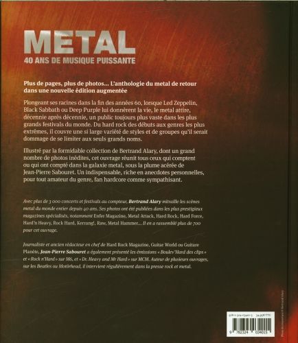 Produktbild: Metal : 40 ans de nusique puissante