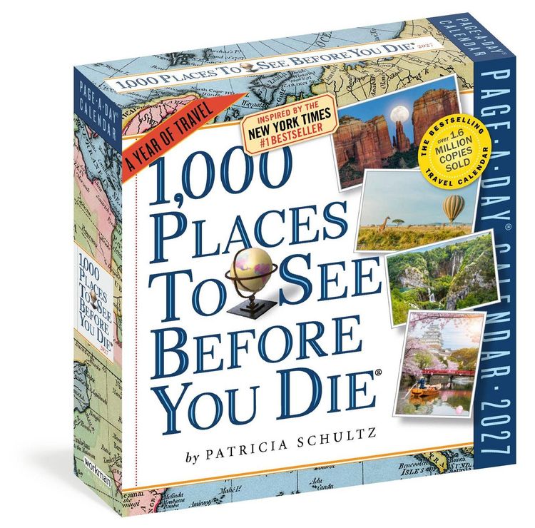 Produktbild: 1,000 Places to See Before You Die Page-A-Day&reg; Calendar 2027