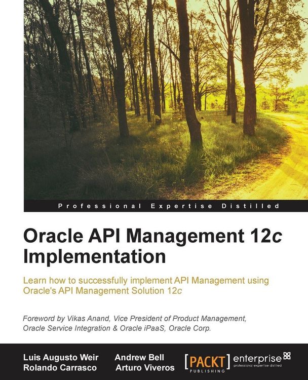 Produktbild: Oracle API Management 12c Implementation