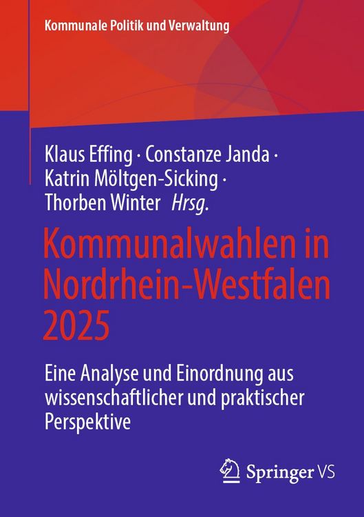 Produktbild: Kommunalwahlen in Nordrhein-Westfalen 2025