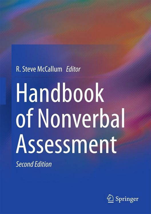Produktbild: Handbook of Nonverbal Assessment