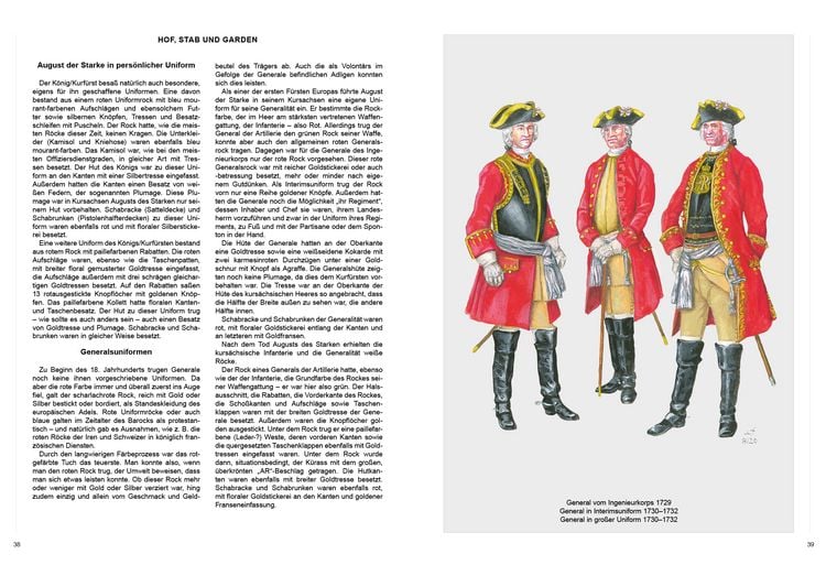 Produktbild: Die Kurs&auml;chsische Armee 1730-1732