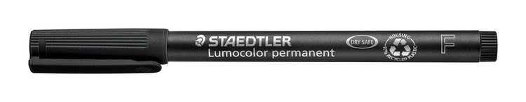 Produktbild: STAEDTLER Folienschreiber Lumocolor F permanent schwarz