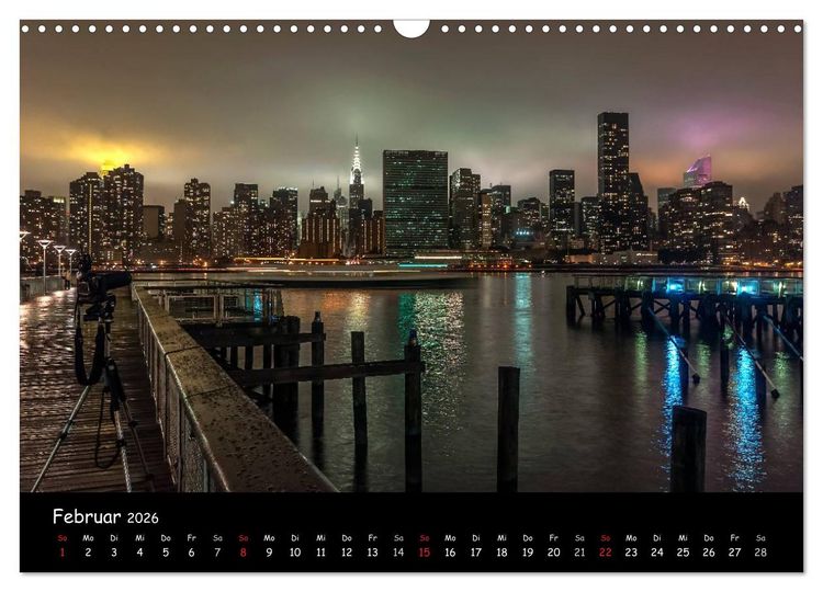 Produktbild: New York (Wandkalender 2026 DIN A3 quer), CALVENDO Monatskalender