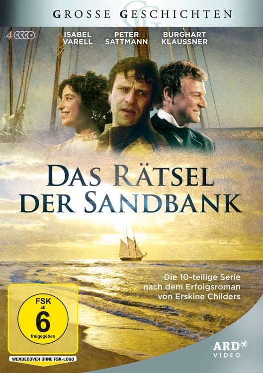 Produktbild: Das R&auml;tsel der Sandbank - Das R&auml;tsel der Sandbank - Gro&szlig;e Geschichten - 10-teilige Verfilmung des Erfolgsromans von Erskine Childers [4 DVDs]