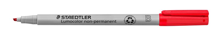 Produktbild: STAEDTLER OHPen Lumocolor 312 n.perm rot