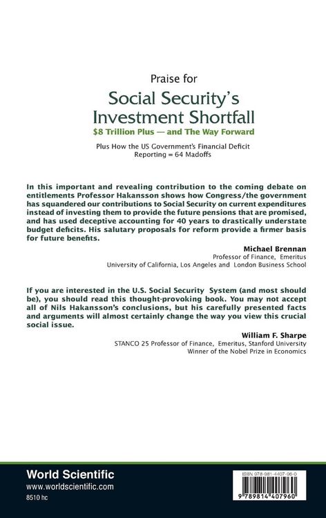 Produktbild: Social Security's Investment Shortfall