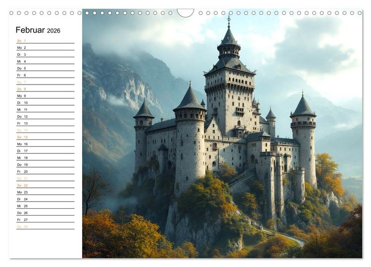 Produktbild: Rittertum und Mythos &ndash; Das Zeitalter der Ehre (Wandkalender 2026 DIN A3 quer), CALVENDO Monatskalender