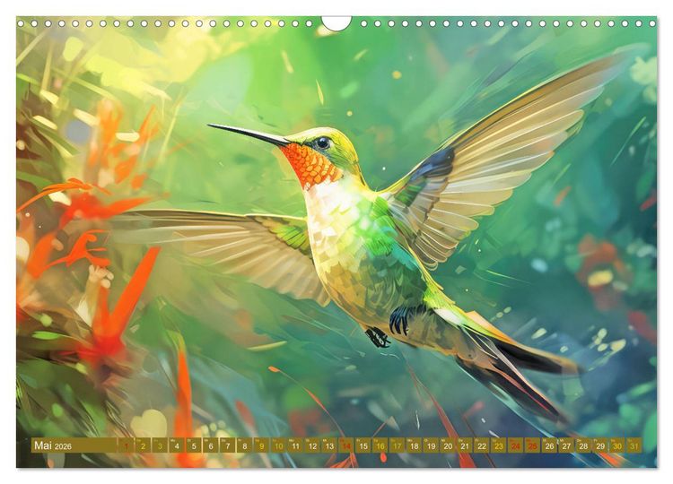 Produktbild: Dschungel Faszination (Wandkalender 2026 DIN A3 quer), CALVENDO Monatskalender