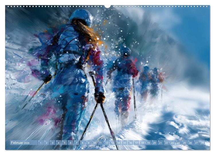 Produktbild: Gro&szlig;e Momente des Sports (hochwertiger Premium Wandkalender 2026 DIN A2 quer), Kunstdruck in Hochglanz