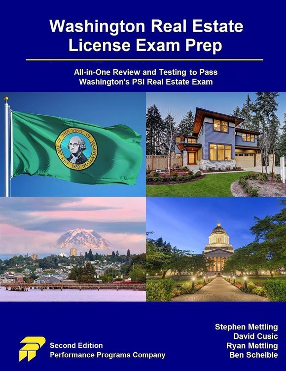 Produktbild: Washington Real Estate License Exam Prep