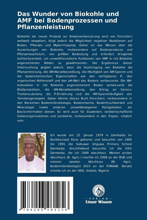 Produktbild: Das Wunder von Biokohle und AMF bei Bodenprozessen und Pflanzenleistung