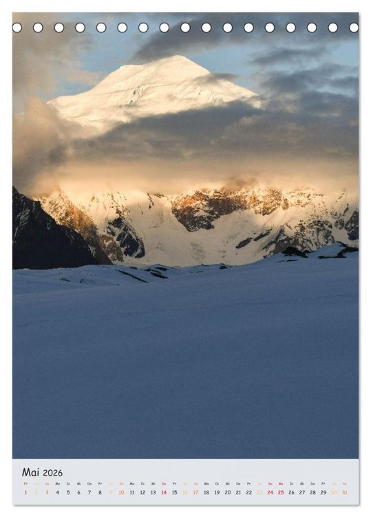 Produktbild: Bergriesen des Karakorum (Tischkalender 2026 DIN A5 hoch), CALVENDO Monatskalender