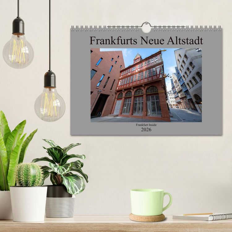 Produktbild: Frankfurts Neue Altstadt (Wandkalender 2026 DIN A4 quer), CALVENDO Monatskalender