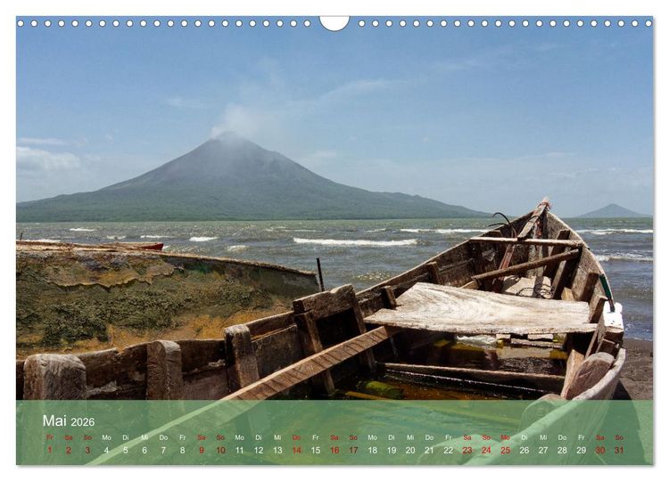 Produktbild: Entdecke Nicaragua (Wandkalender 2026 DIN A3 quer), CALVENDO Monatskalender