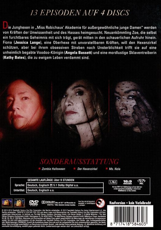 Produktbild: American Horror Story - Staffel 3 [4 DVDs]