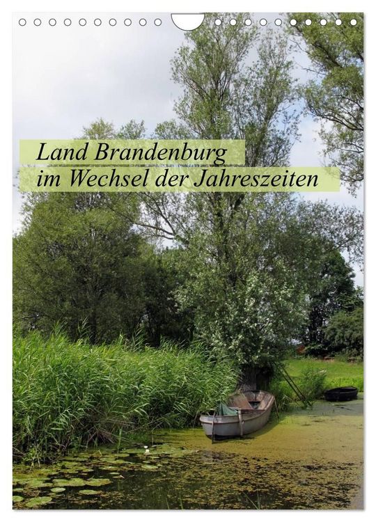 Produktbild: Land Brandenburg im Wechsel der Jahreszeiten (Wandkalender 2027 DIN A4 hoch), CALVENDO Monatskalender