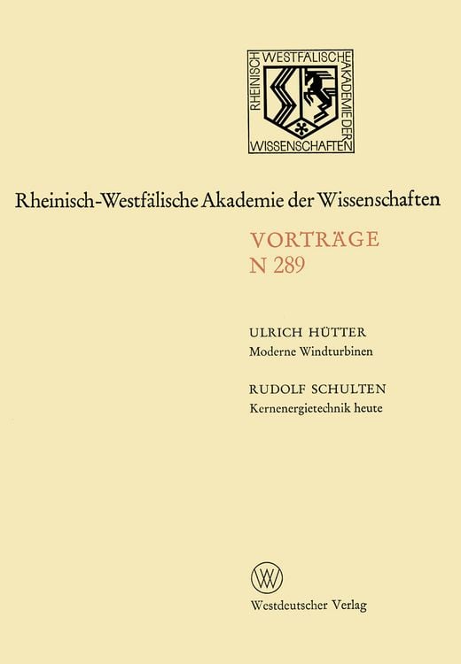 Produktbild: Moderne Windturbinen. Kernenergietechnik heute